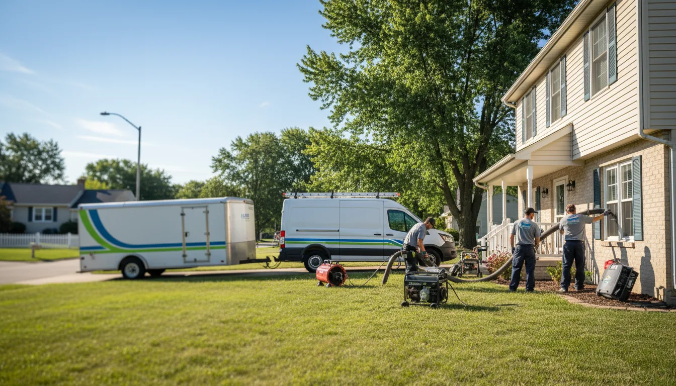 Flooded Basement Restoration And Cleanup With Repair in Isabella, MN near me